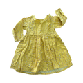 12-18M Yellow Floral Frill Long Sleeve Dress - H & M