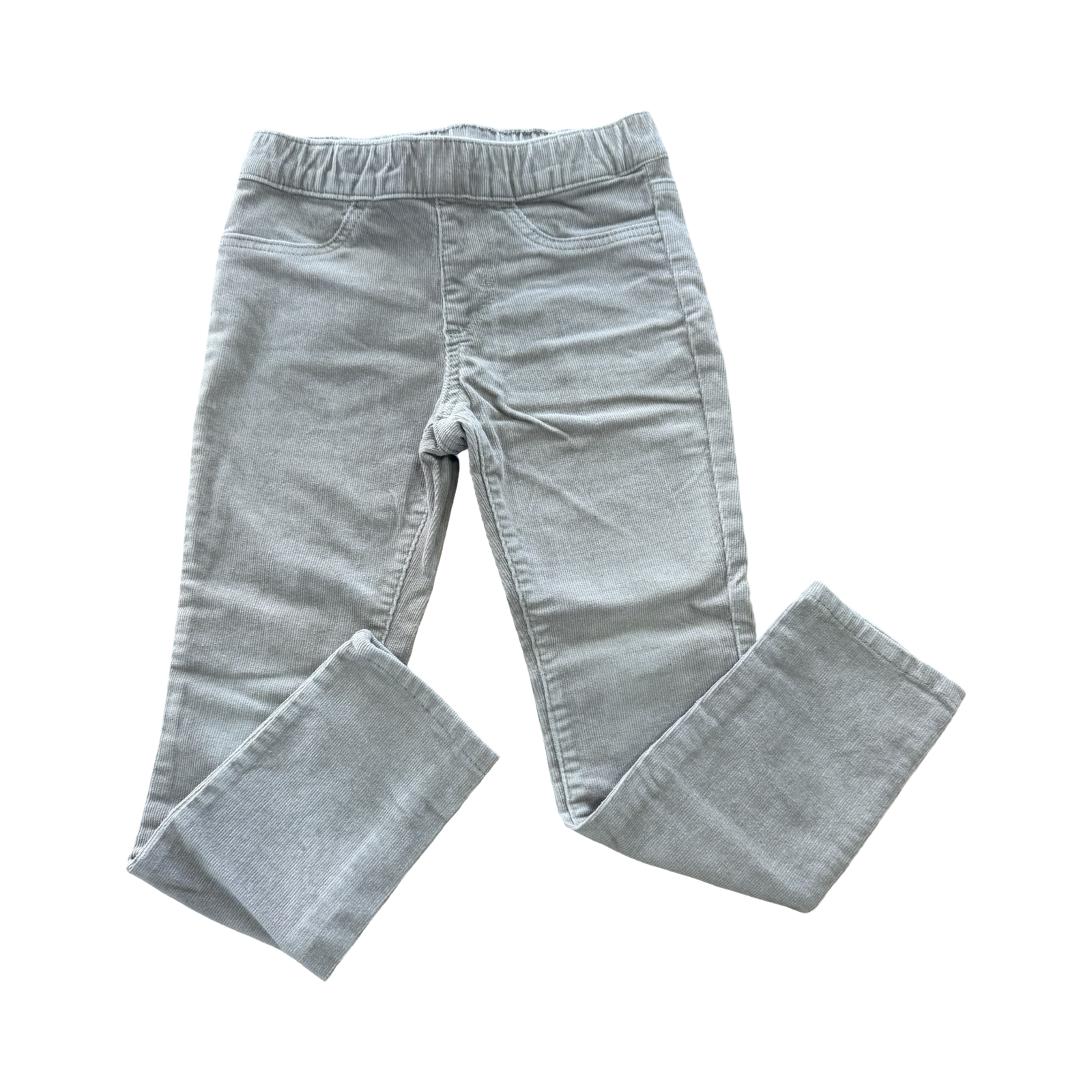 3-4Y Beige Corduroy Long Jeggings - H & M