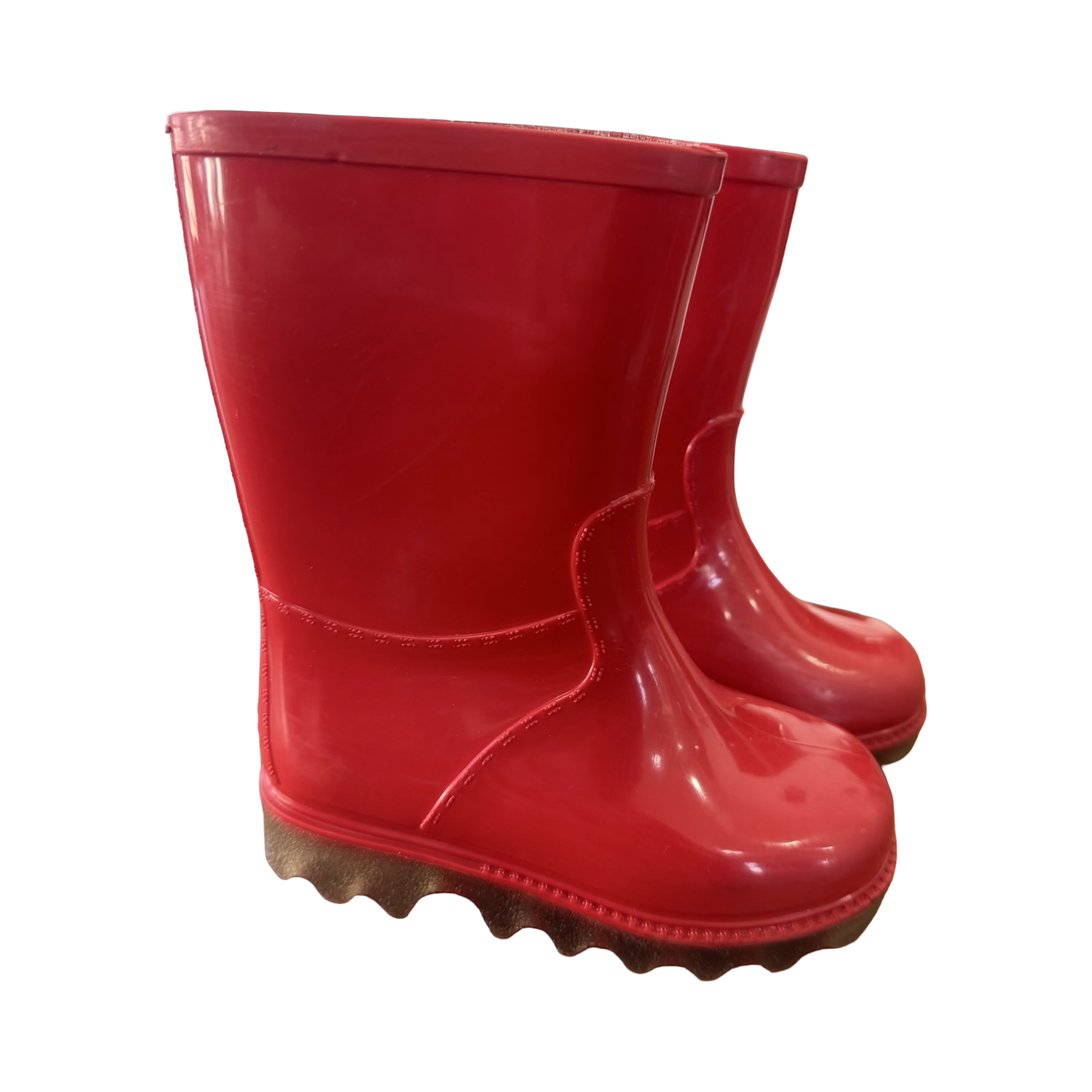 Size 6 Red Rainboots - Woolworths