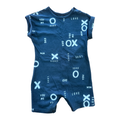 3-6M Black & White XO Romper - Woolworths
