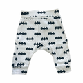 2-4M Black & White Baman Harem Pants - H & M