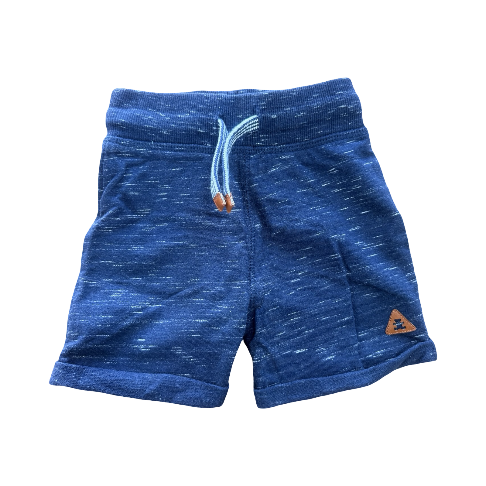 3-6M Blue Melange Shorts - Woolworths