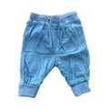0-3M Light Blue Chambray Jean with Cotton Lining - Minere UK