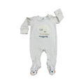 Newborn Beige & White Sheep Sweet Family Babygrow - Tiny Tots