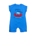3-6M A Hoy! Daddy Blue Romper - Woolworths