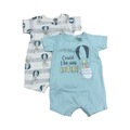 0-3M 2pc Hot Air Balloon Romper - Tiny Tots