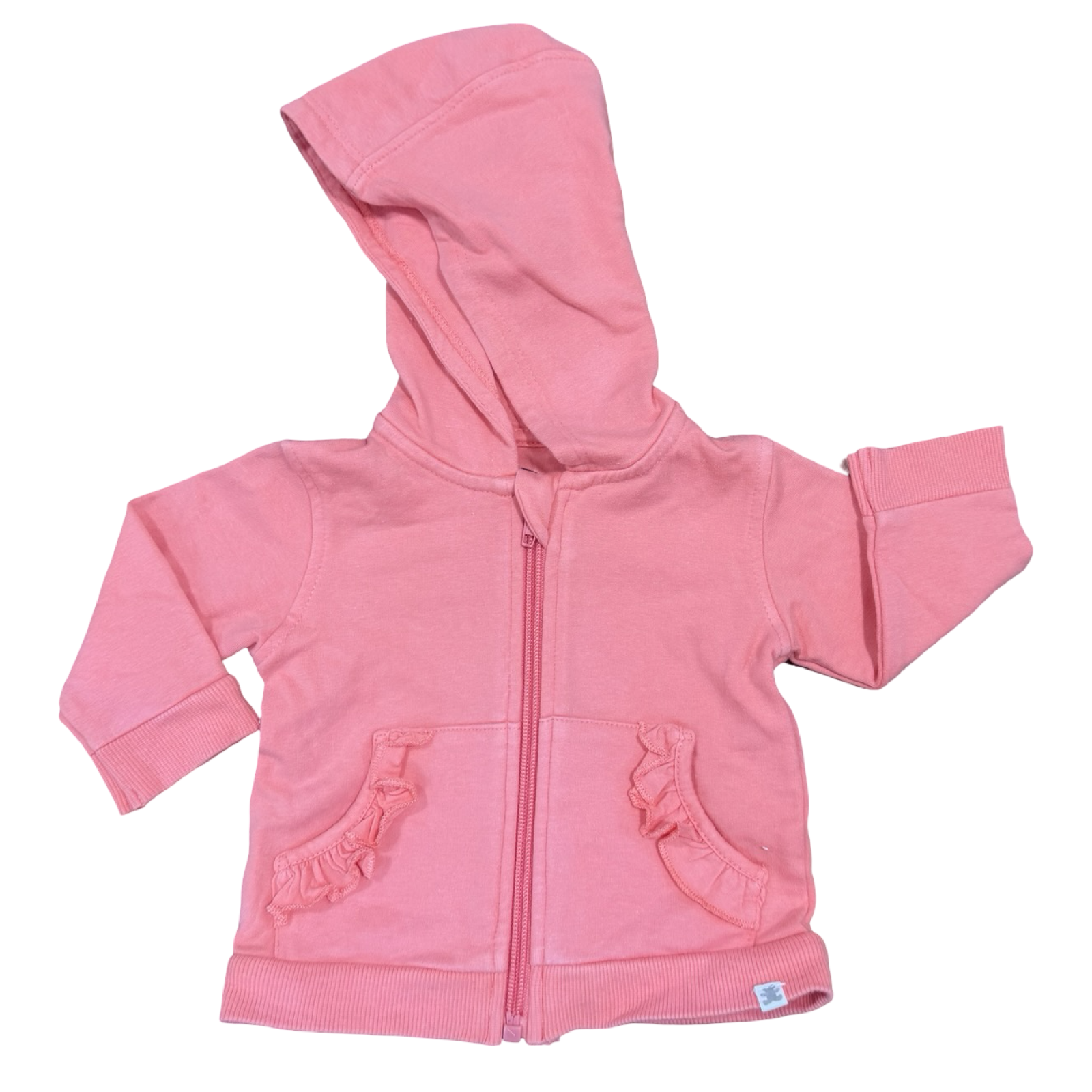 1-3M Coral Zipper Sweater Top - Woolworths