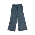 Large Black Melange Wide Leg Knitted Comfy Pants - REAL Basics