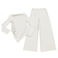 Medium 2pc Cream Maternity Set