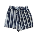*NEW* 2-3Y Navy & White Stripe Fashion Shorts - Qtee
