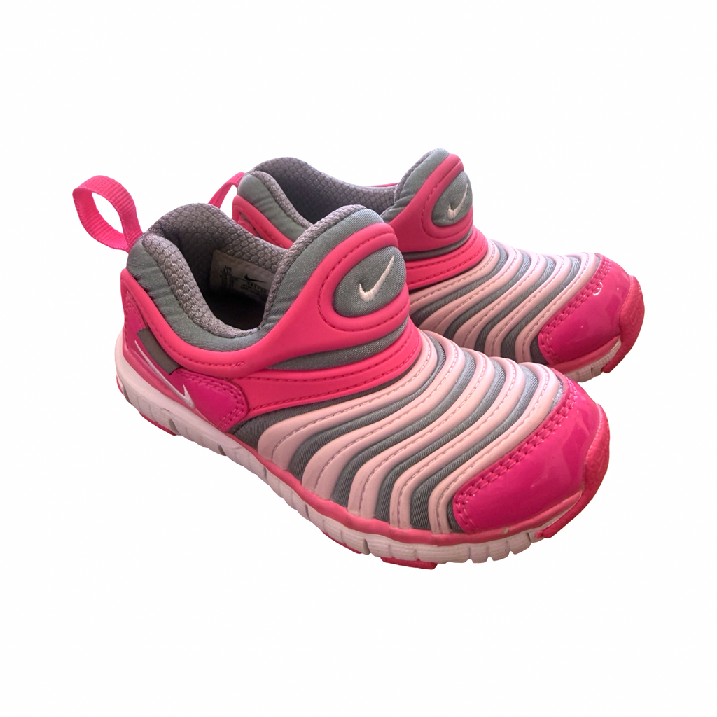 Size 10.5 Pink & Grey Trainers - Nike