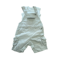 3-6M Stripe Dungaree with White Cotton Bodysuit - Woolworths