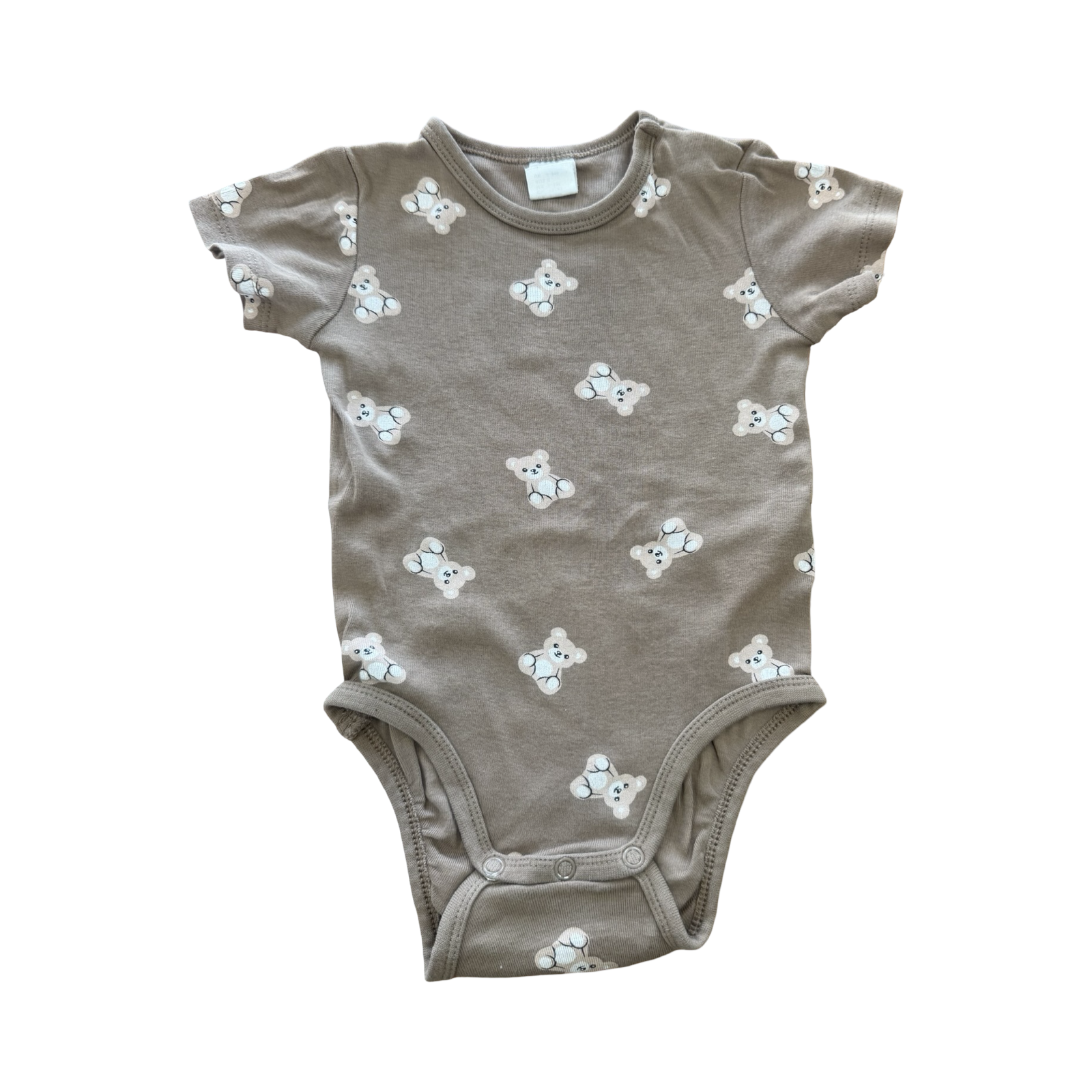 6-9M Brown Bear Bodysuit - H & M