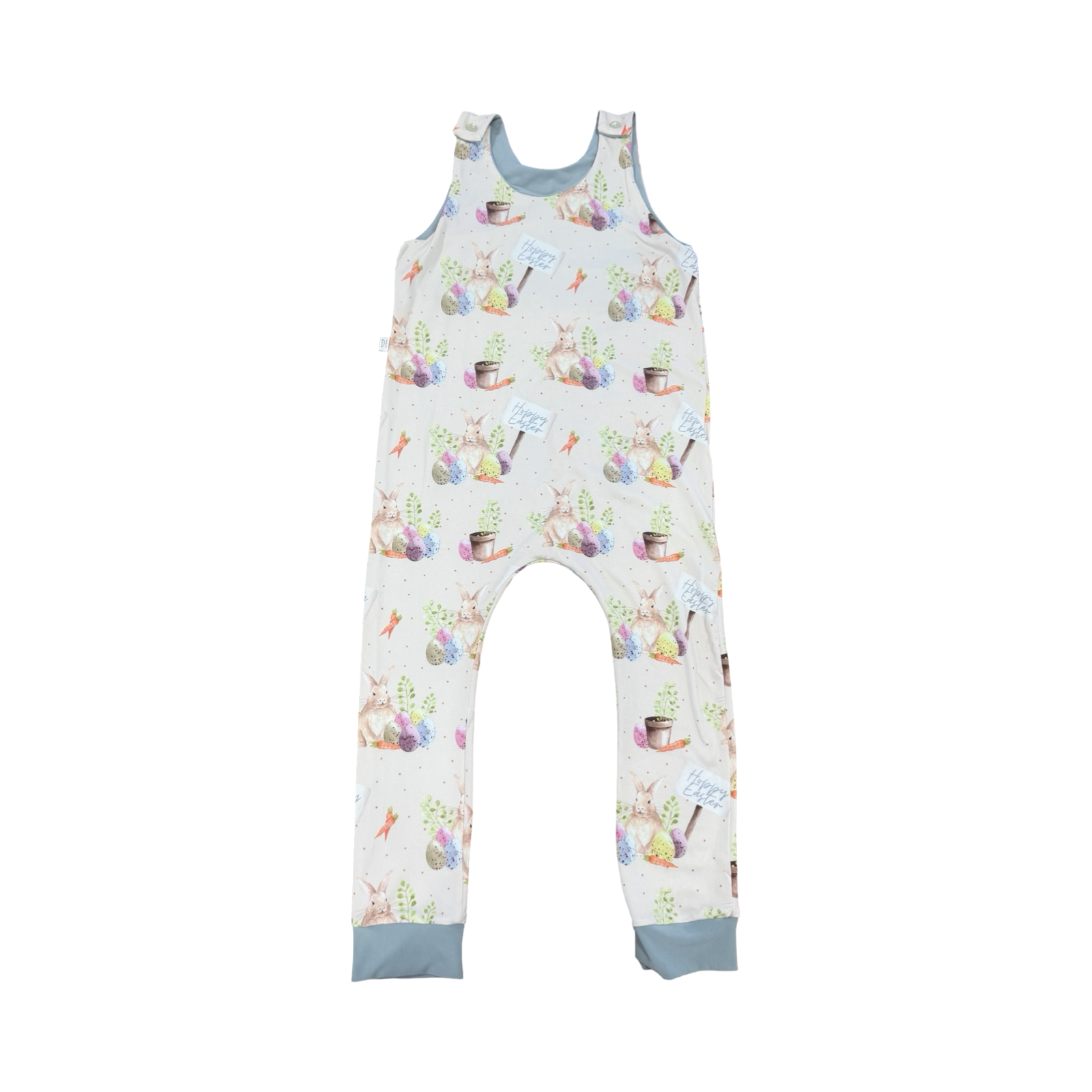 3-4Y Happy Easter Body Jumpsuit - Lydee