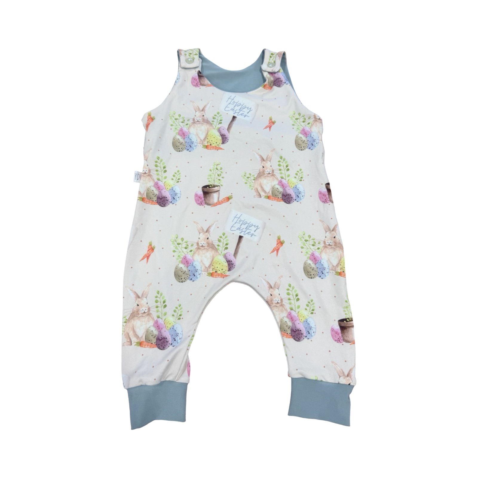 3-6M Happy Easter Body Jumpsuit - Lydee
