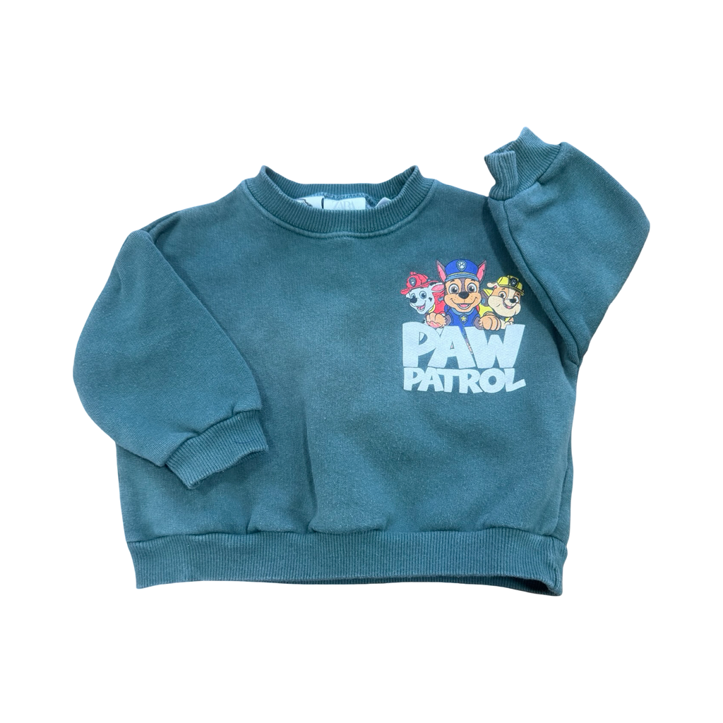 18M Green Paw Patrol Sweater - Zara