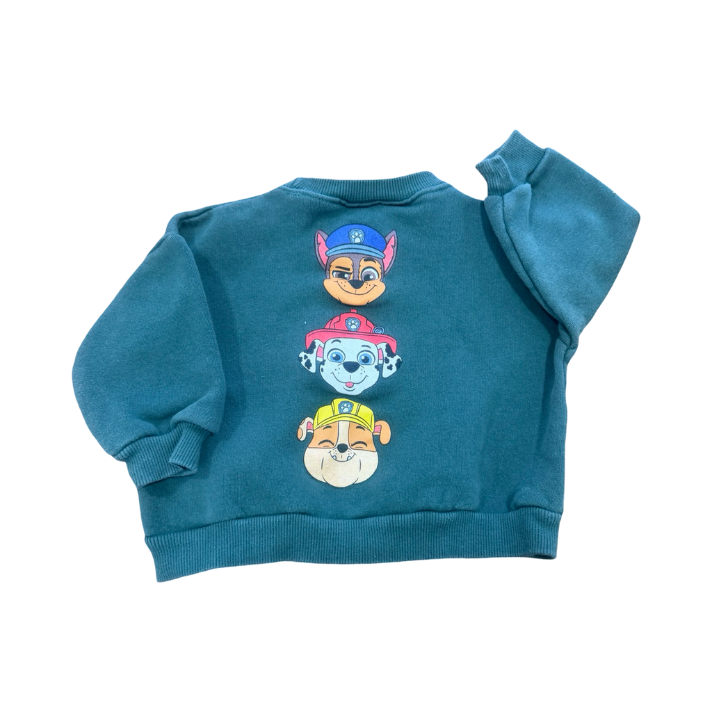 18M Green Paw Patrol Sweater - Zara