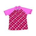 5-6Y Pink Floral Swim Top - Pursuit
