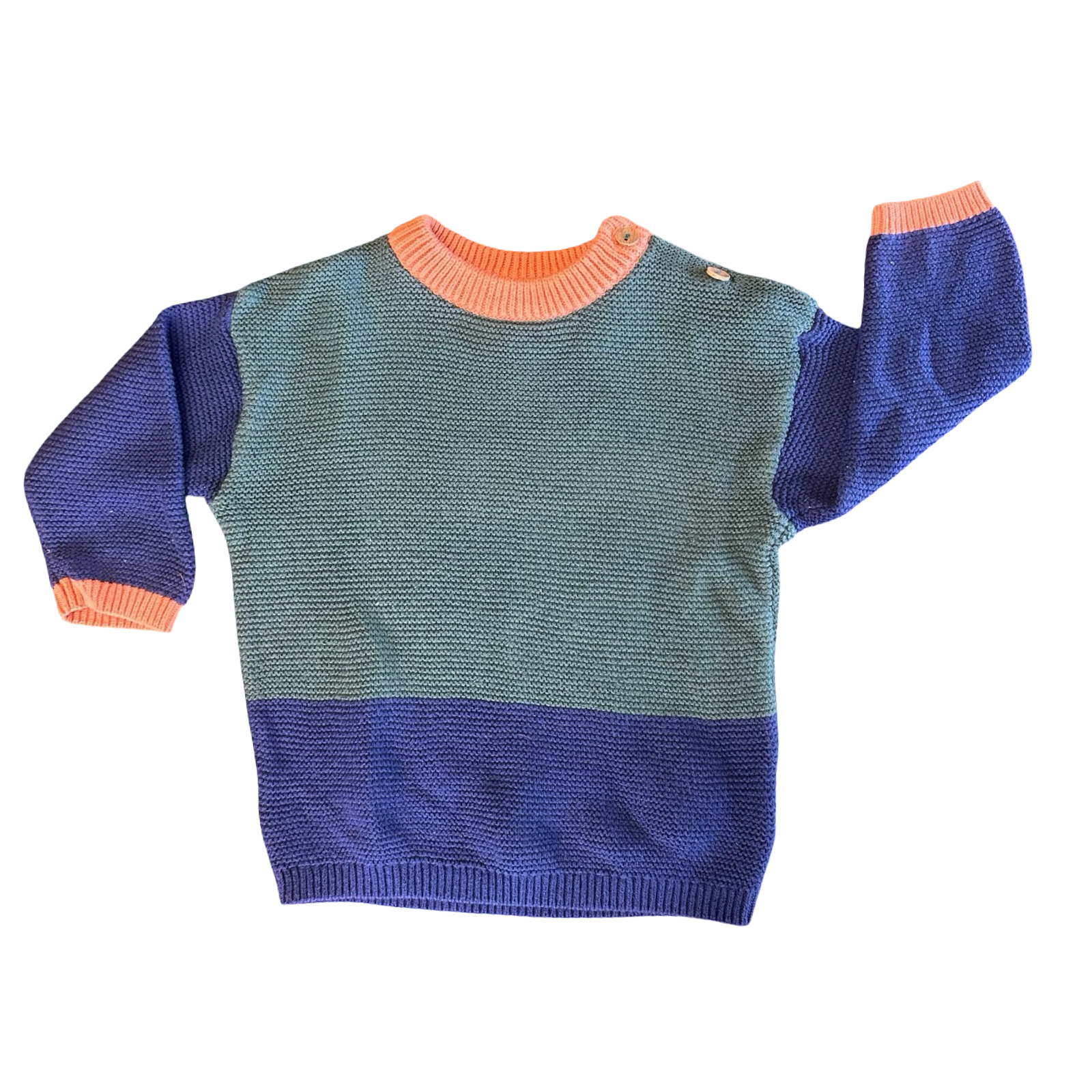 4-6M Multicolour Knitted Jersey - H & M
