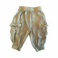 6-9M Khaki Soft Style Cargo Pants - Shein