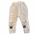 6-12M Grey Zebra Pants - Tiny Tots