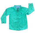 18-24M Green Buttoned and Collar Shirt - H & M