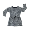 3Y Black & White Leopard Knitted Dress - Target