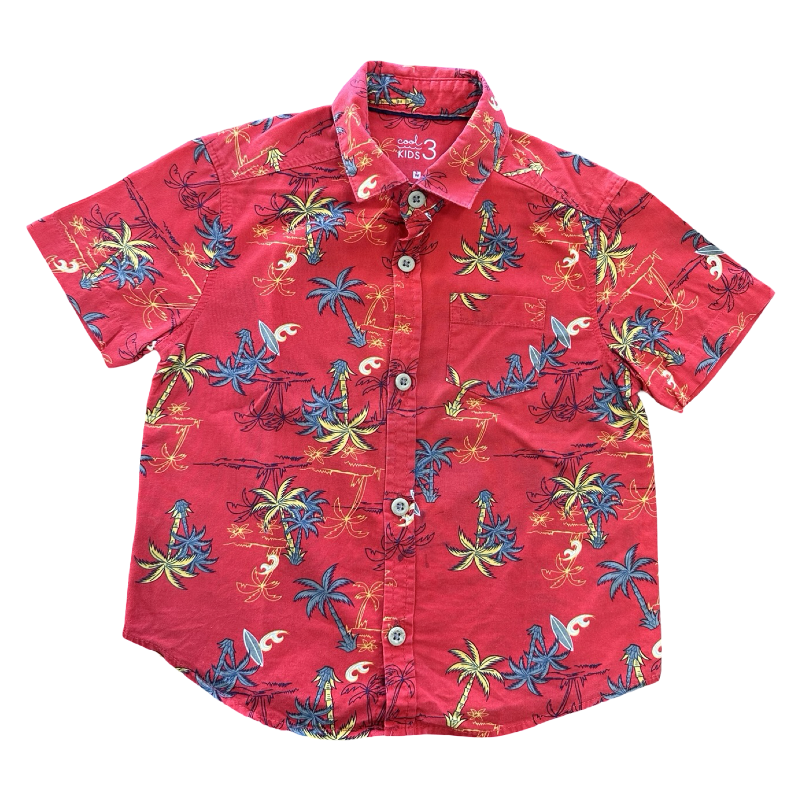 3Y Red Holiday Vibe Shirt - Woolworths