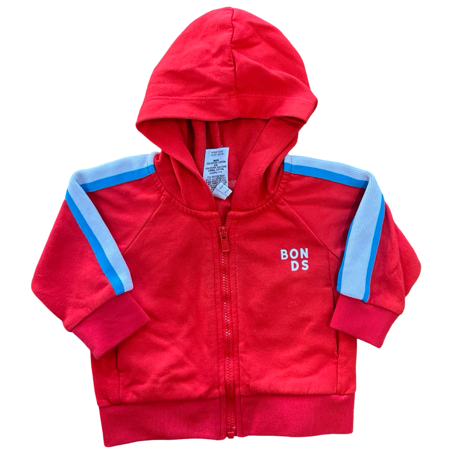 3-6M Red, White & Blue Sweater Top - Bonds