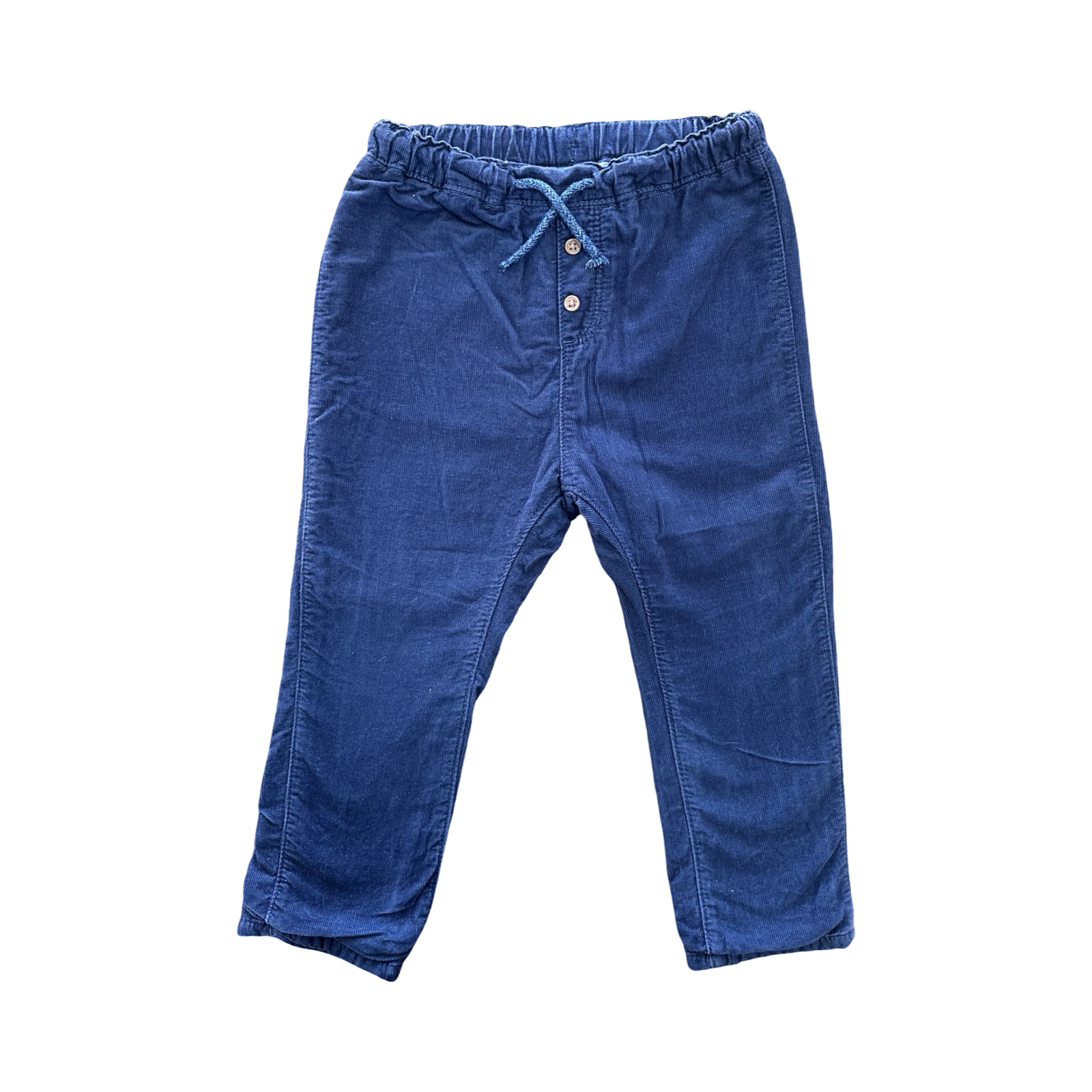 12-18M Navy Lined Corduroy Pants - H & M