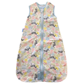 0-6M Pastel Coloured Zebra Sleeper Bag - Grobag