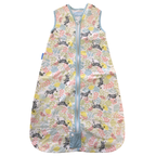 0-6M Pastel Coloured Zebra Sleeper Bag - Grobag