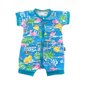 3-6M Blue Summer Theme Romper - Bonds