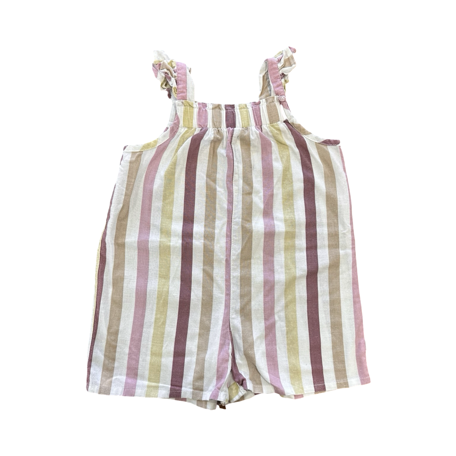 6-12M Cotton Stripe Bodysuit - Woolworths