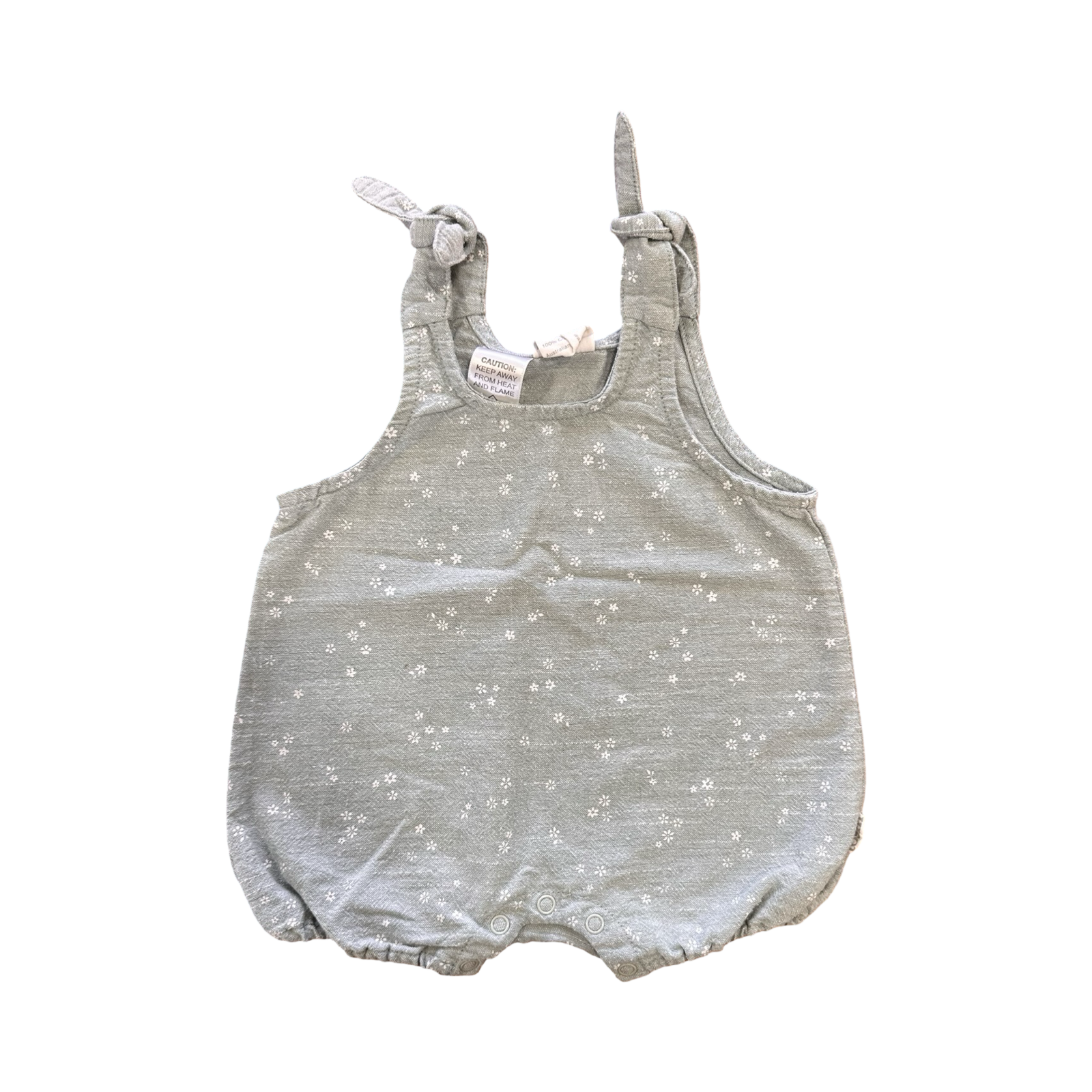 3-6M Blue Cotton Bodysuit - Toshi