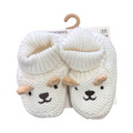 *NEW* 0-6M Cotton Knitted Doggie Slippers - Underworks