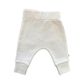 Newborn Cream Ribbed Leggings - Woolworths