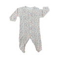 Newborn Floral Cotton Snapper Babygrow - Woolworths