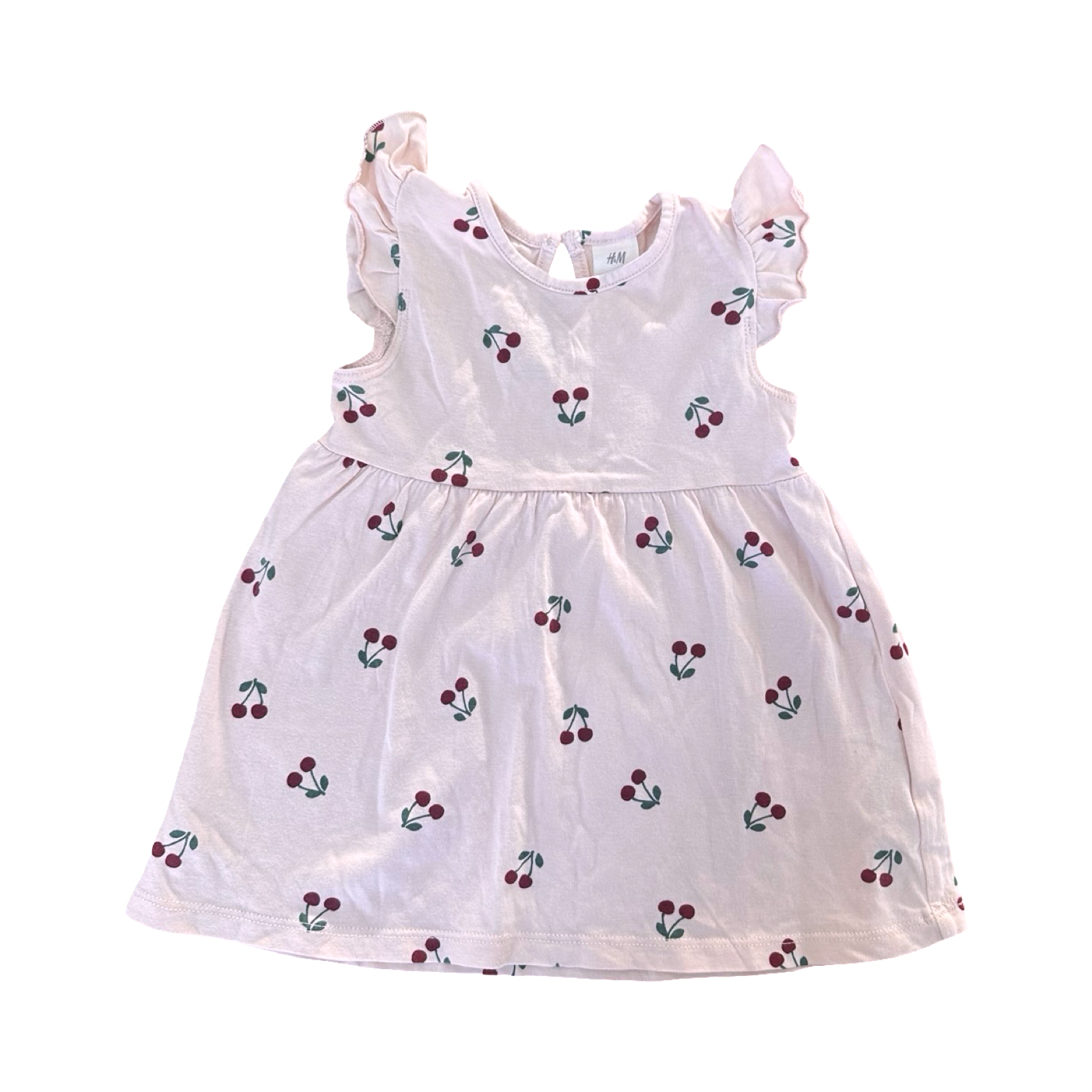 4-6M Pink Floral Summer Dress = H & M
