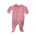 Newborn Rust Cotton Snapper Babygrow - Woolworths
