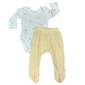 Newborn 2pc Bodysuit & Footed Legging Set - Woolworths