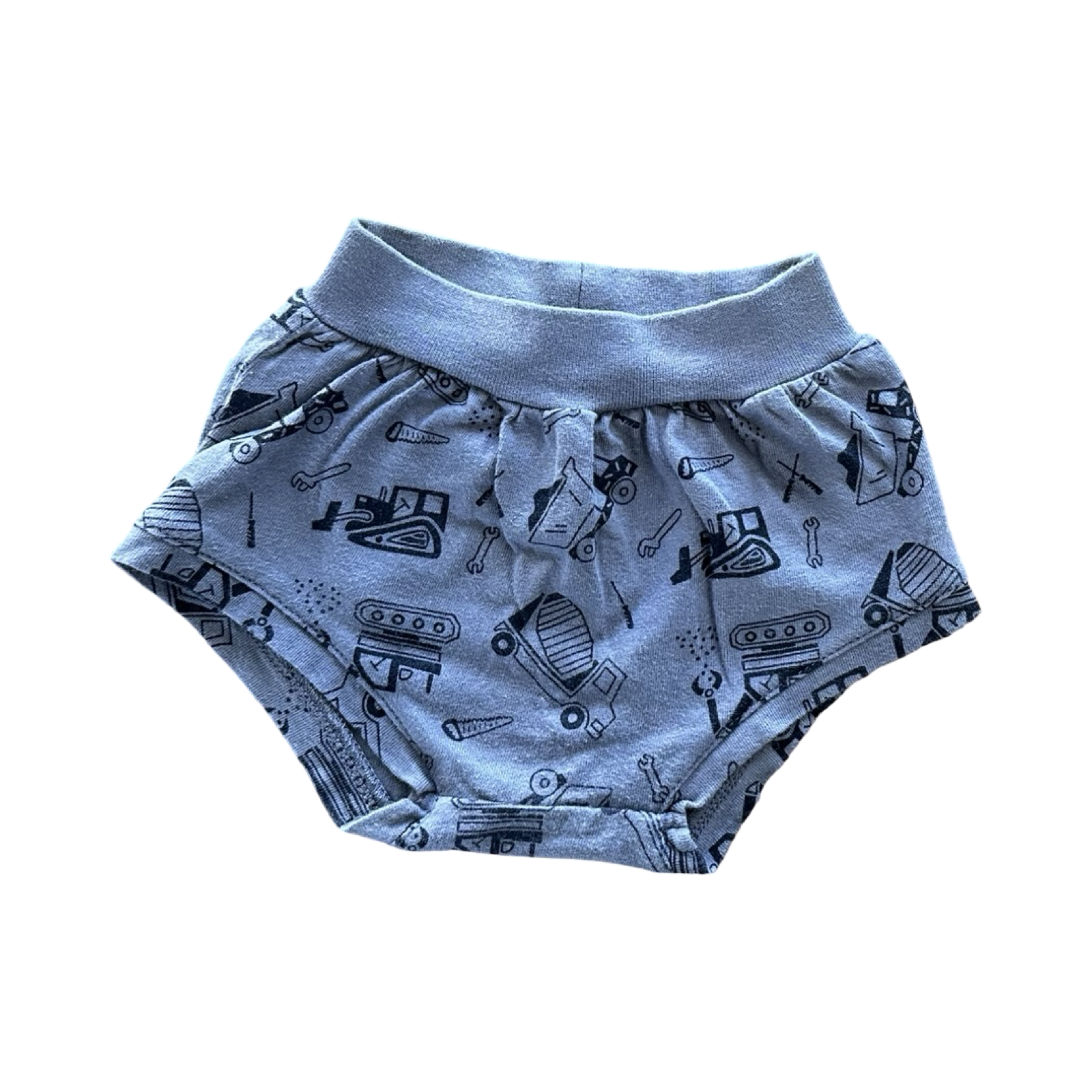 6-12M Tools & Trucks Boy Bloomer- Pickalilly