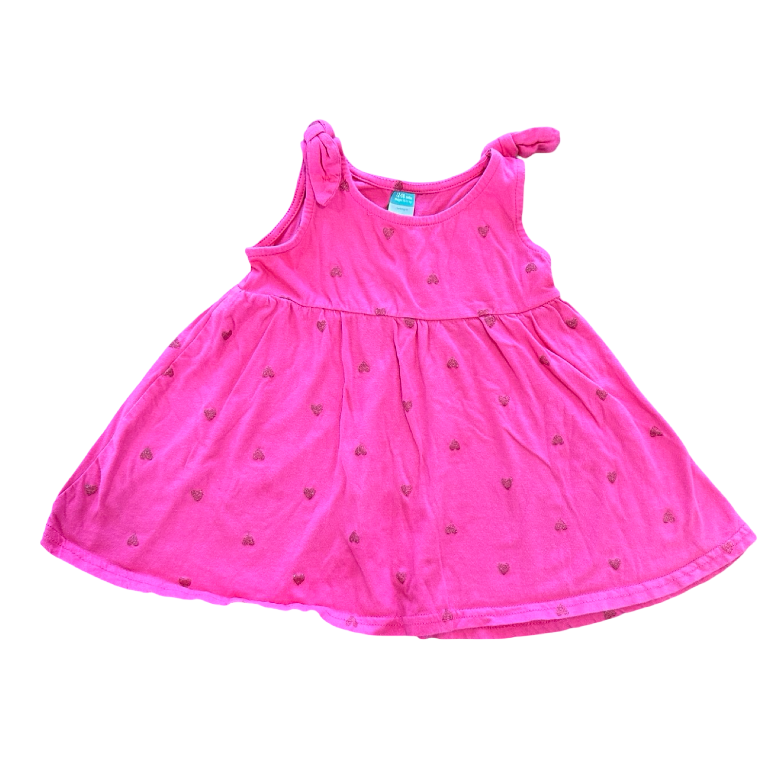 12-18M Pink Heart Top - Ackermans