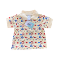 *NEW* 0-3M Yellow Sailboat and Sea Theme Golf Shirt - Clicks