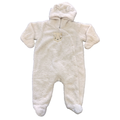 6-12M White Super Soft Lined Sheep Onesie - Woolworths