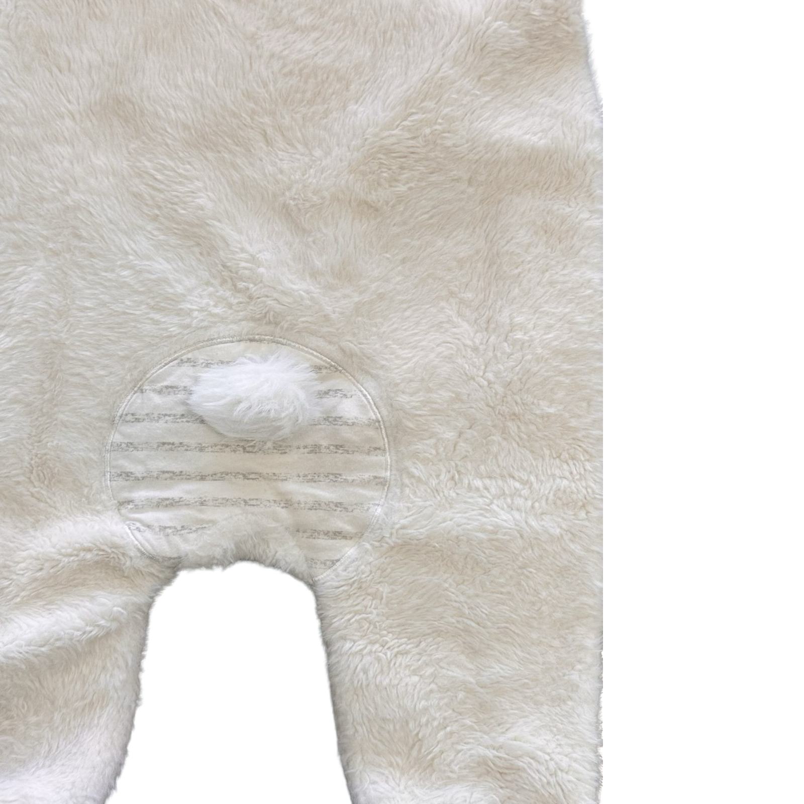 6-12M White Super Soft Lined Sheep Onesie - Woolworths