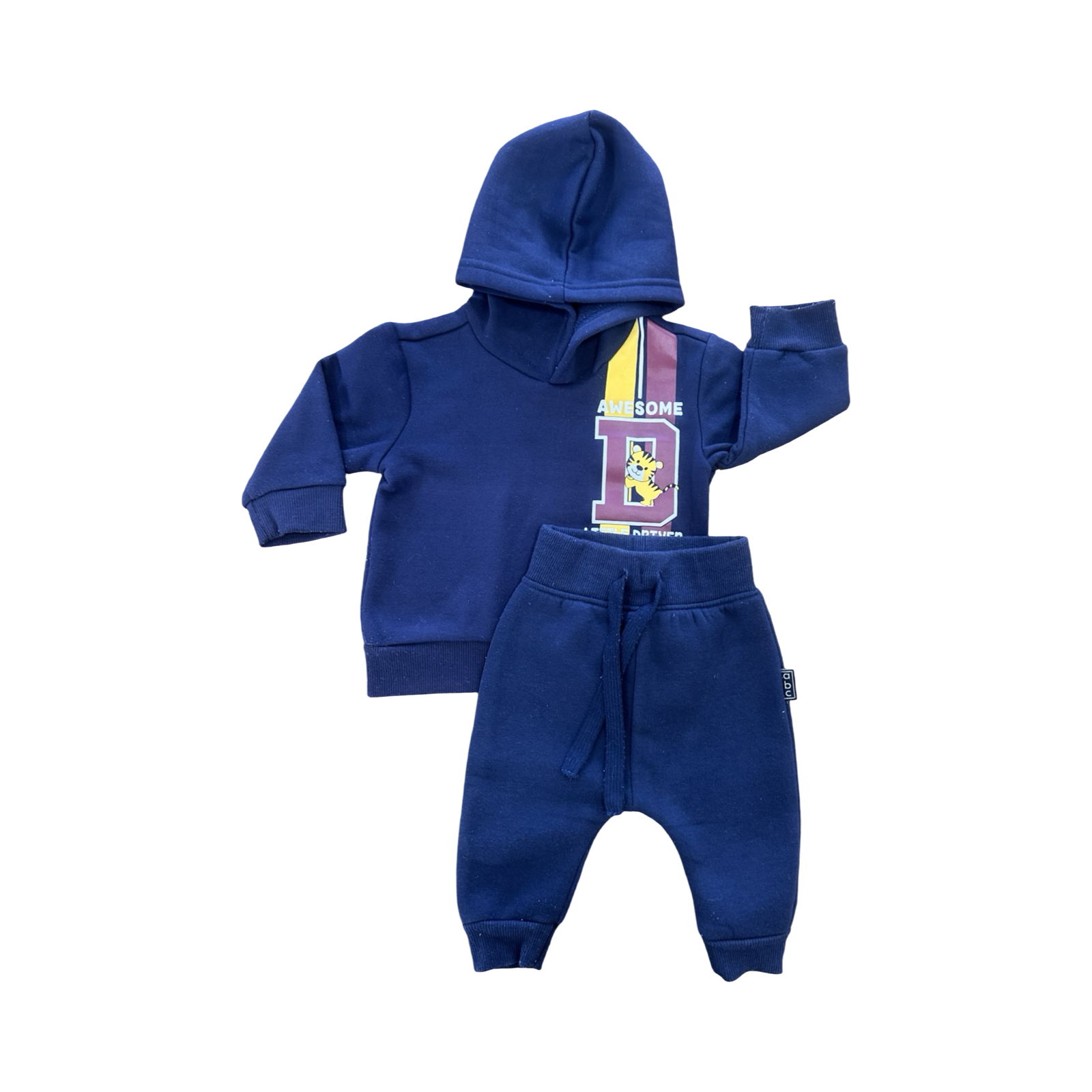 3-6M Navy Awesome Little Driver 2pc Sweater Set - Ackermans