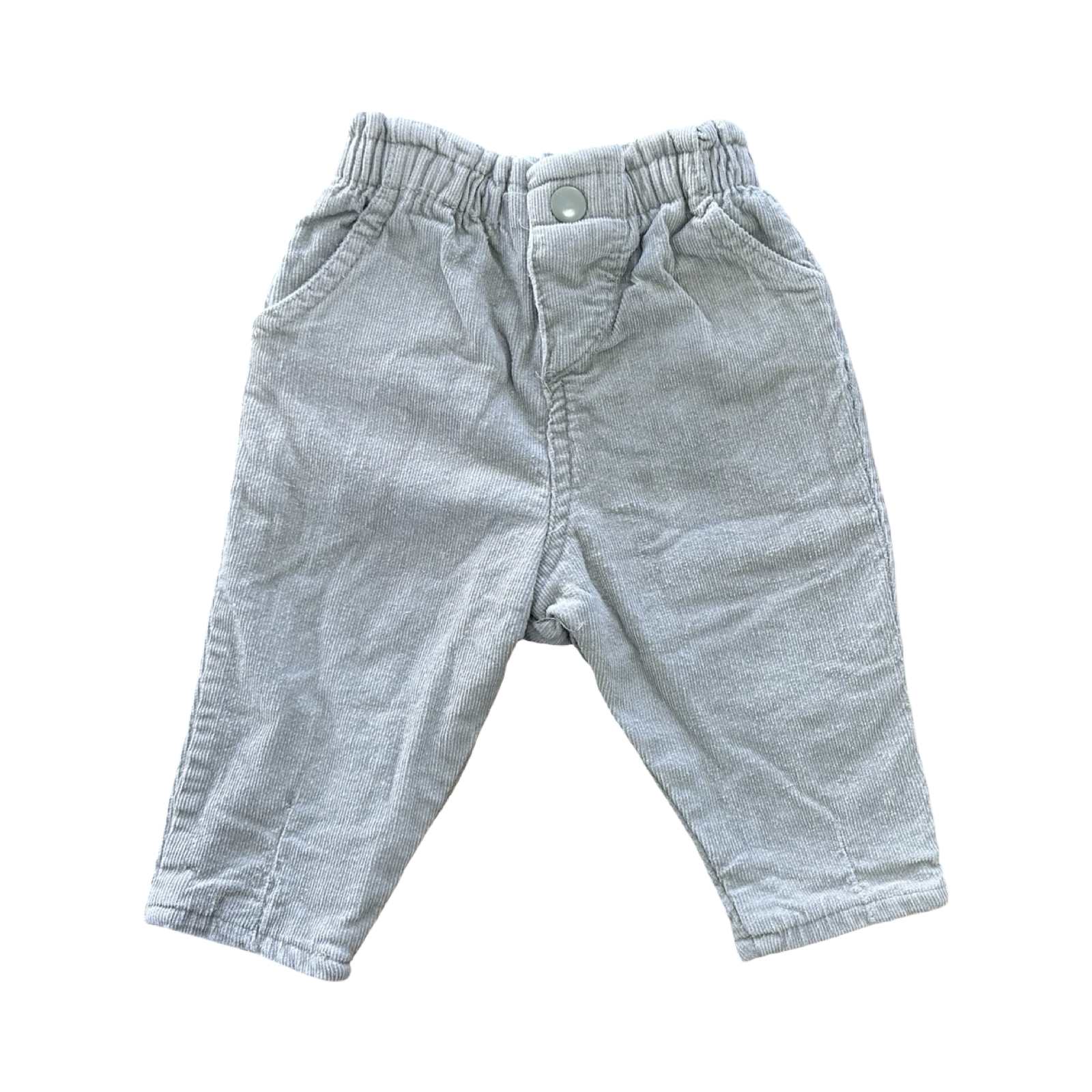 6-12M Light Khaki Corduroy Pants - Ackermans