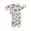6-12M 2pc Truck & Construction Sweater Set - Tiny Tots