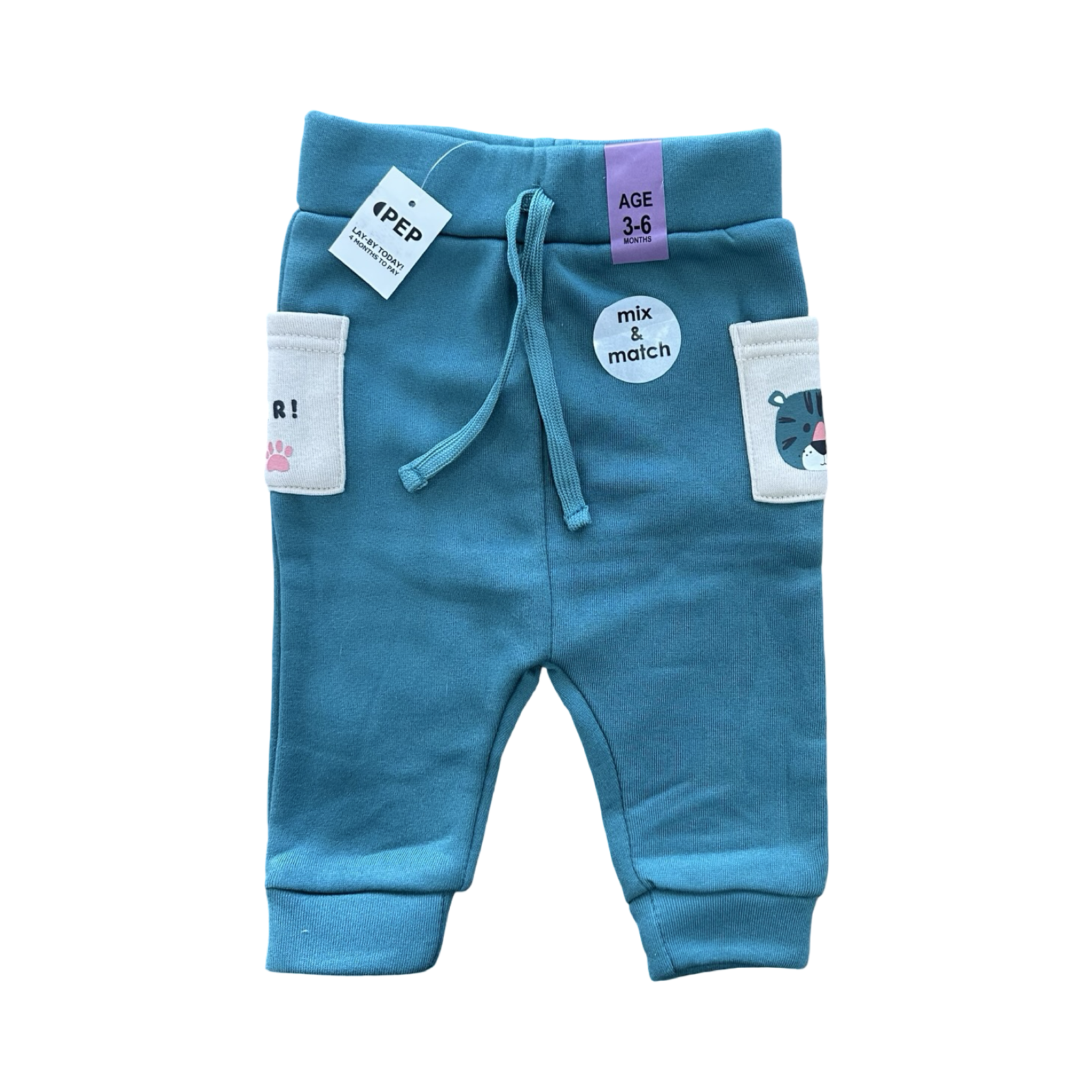 *NEW* 3-6M Turquoise Jogger - Little Hero